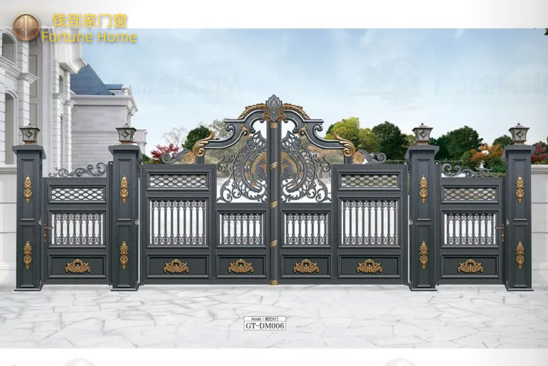 DM006铝艺庭院大门