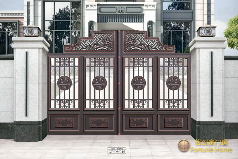DM016铝艺庭院大门