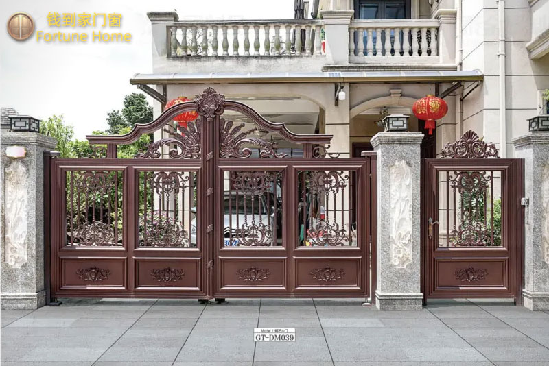 DM039庭院铝艺大门
