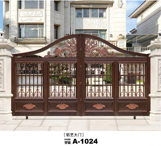 A1024铝合金别墅门